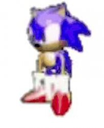 sonic stare Meme Template