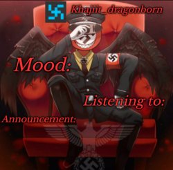 Khajiit_dragonborn announcement temp. Meme Template