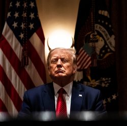 Trump Satan Lucifer evil traitor Republican traitor Meme Template