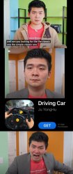 DRIVING CAR!? Meme Template
