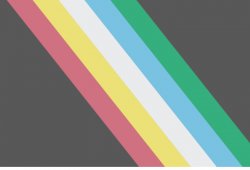 Disability pride flag Meme Template
