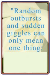 Random outbursts and sudden giggles Template Meme Template