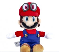 mario plush Meme Template