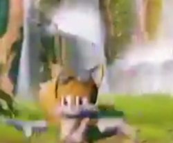 tails low quality t pose Meme Template