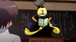 Koro Sensei knows what you did Meme Template