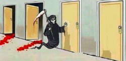death knocking at the door Meme Template