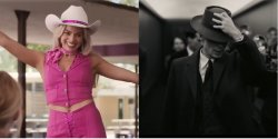 Barbie and Oppenheimer Meme Template