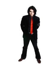 Gerard Way standing Transparent Meme Template