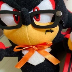 plush shadow with glasses Meme Template
