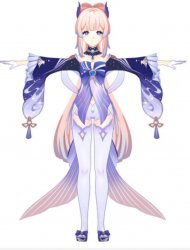 t-posing kokofish Meme Template