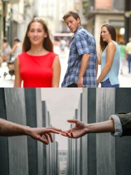 distracted boyfriend extended Meme Template