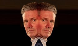 Starmer 2 face Meme Template