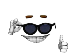 Sunglasses thumbs up Meme Template