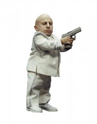 Mini-Me Midget dictator gun Austin Powers JPP Meme Template