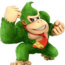 Green Donkey Kong Meme Template