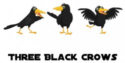 Three black crows  JPP Meme Template