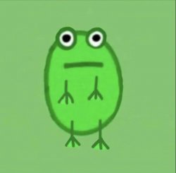 cute frog Meme Template