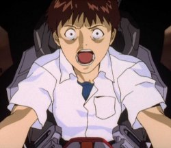 Shinji Screaming Meme Template