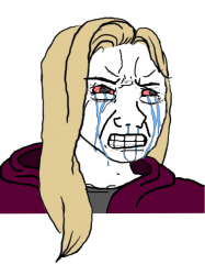 Crying wojak woman Meme Template