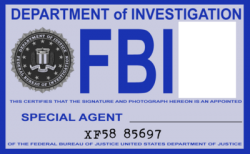 FBI ID Meme Template