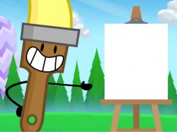 Paintbrush Blank Canvas Meme Meme Template