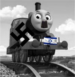 Thomas the nazi train Meme Template