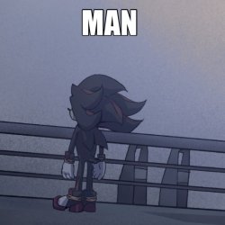 shadow man... by mary-venom Meme Template