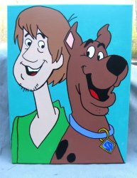 Shaggy and Scooby Meme Template