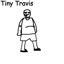 Tiny Travis Meme Template