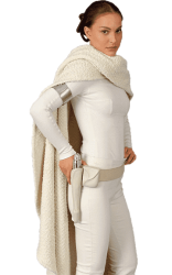Padme White outfit transparent Meme Template
