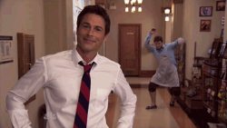 Rob Lowe Parks and Rec Meme Template