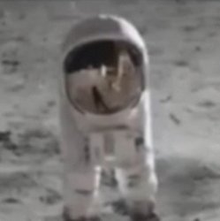 Amogus as Astronaut suit Meme Template