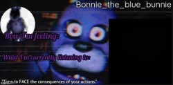 Bonnie_the_blue_bunnie's Announcement Template (by RetroGaming1) Meme Template