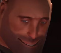 tf2 heavy lightskin stare Meme Template