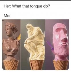 What the tongue can do Meme Template