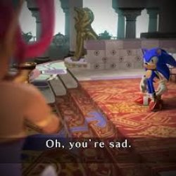 sonic oh youre sad Meme Template