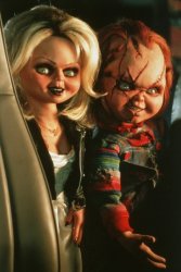 Chucky and Tiffany Meme Template