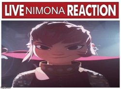 Live Nimona Reaction Meme Template