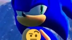 sonic sus Meme Template