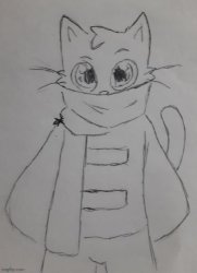 Scarf (Redrawn by .-Shadow-Infernus-.) Meme Template