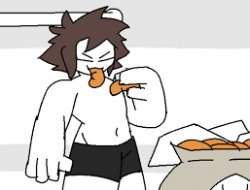 Colin eating oranges Meme Template