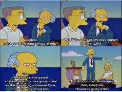 Mr Burns Crime Meme Template