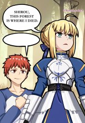 Saber Meme Template