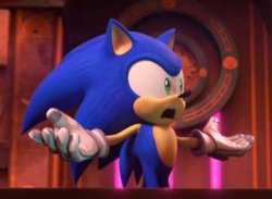 Sonic who cares Meme Template