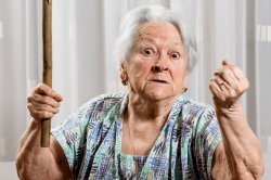 angry old woman JPP Tinkerpeach racist Meme Template