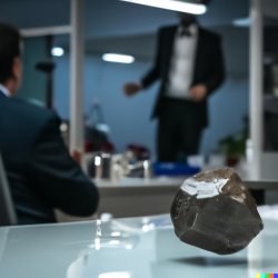 floating rock Meme Template