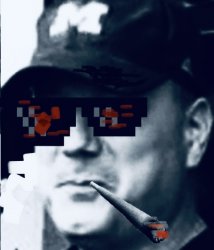 M hat Meme Template
