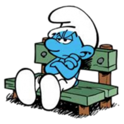 Angry smurf Meme Template