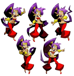 Shantae sprite art Meme Template