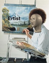 Artist Meme man Meme Template